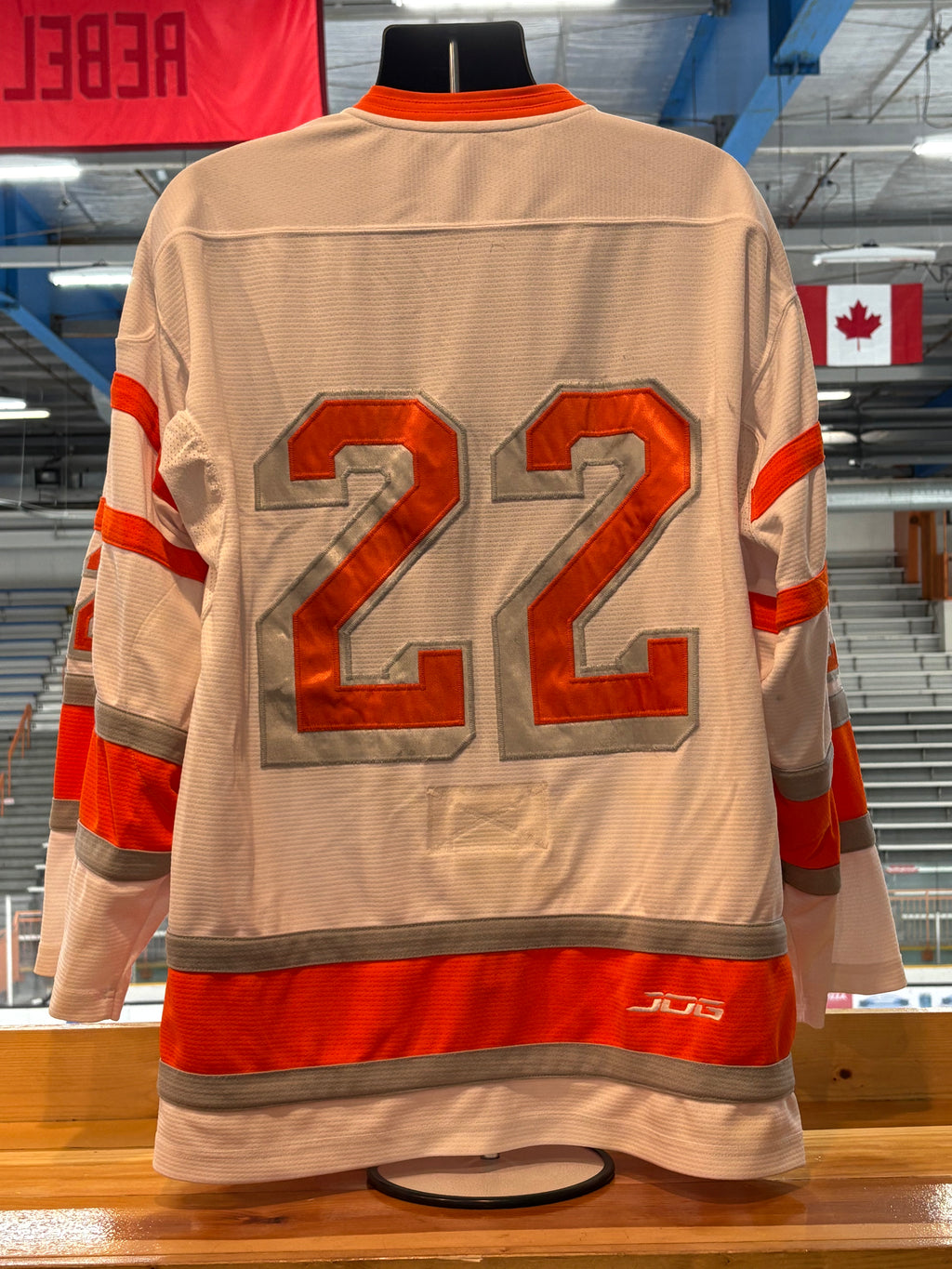 White Danbury NAHL Jerseys