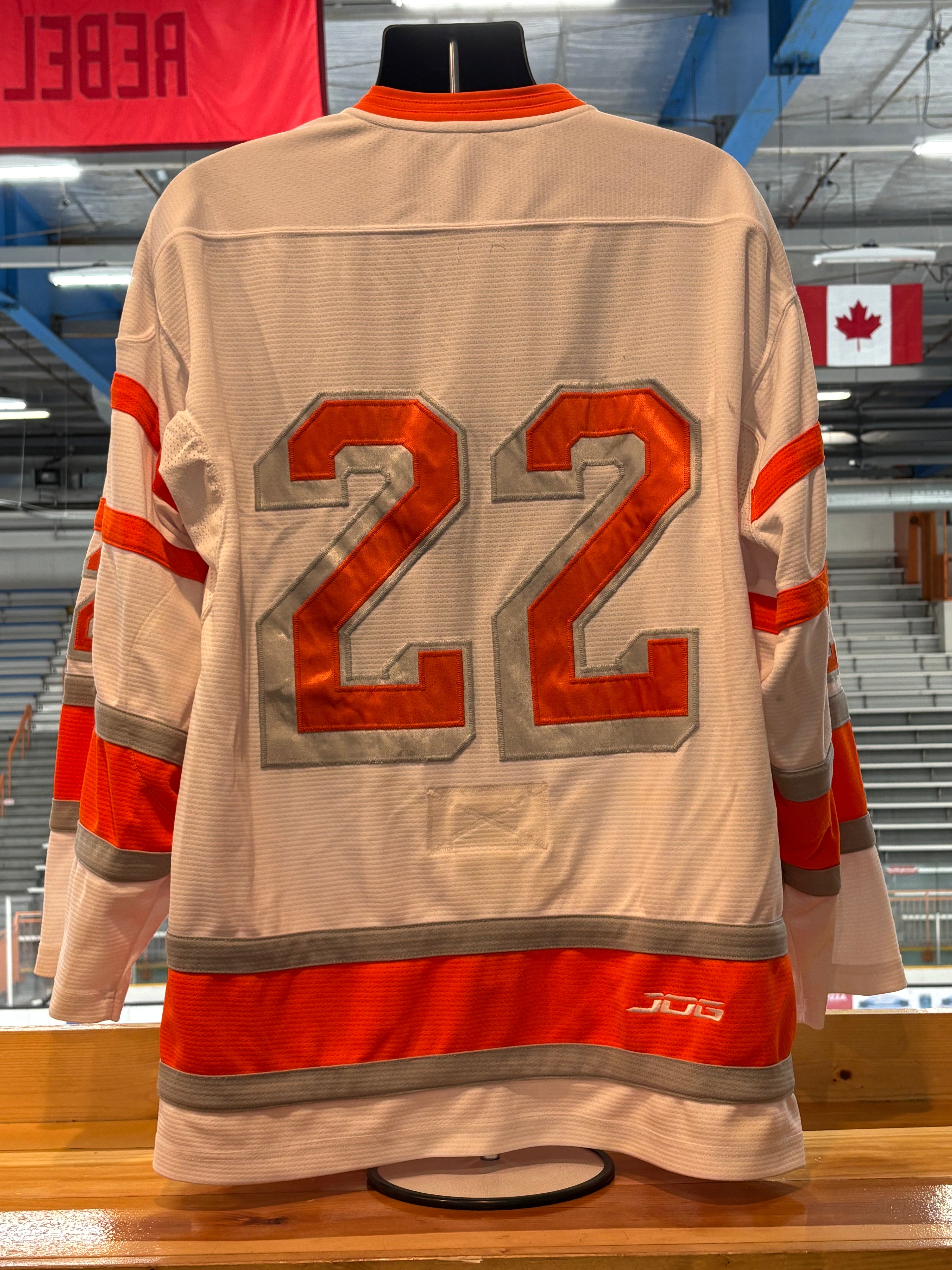 White Danbury NAHL Jerseys