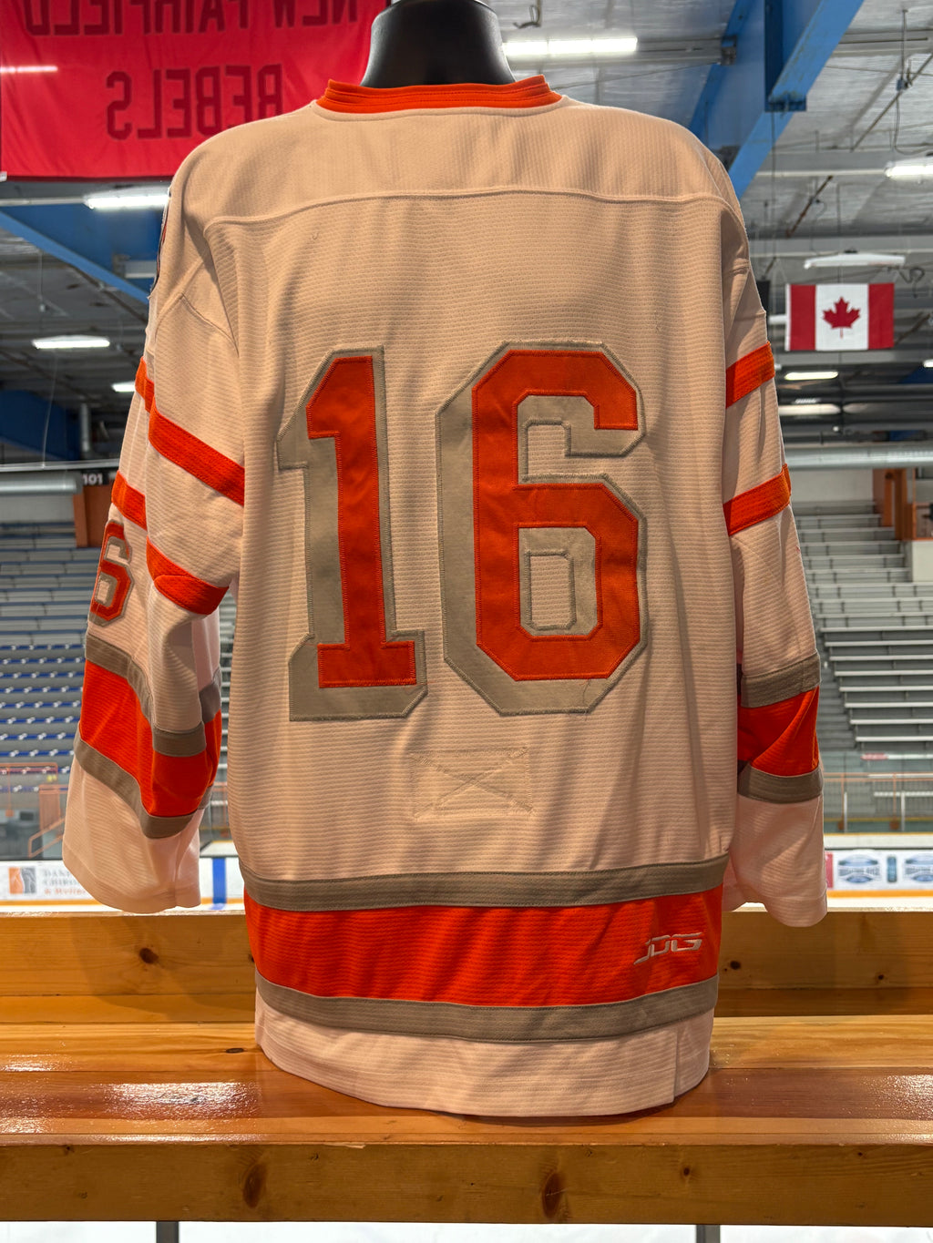 White Danbury NAHL Jerseys