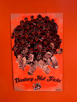 Danbury Hat Tricks 2024-2025 Team Poster