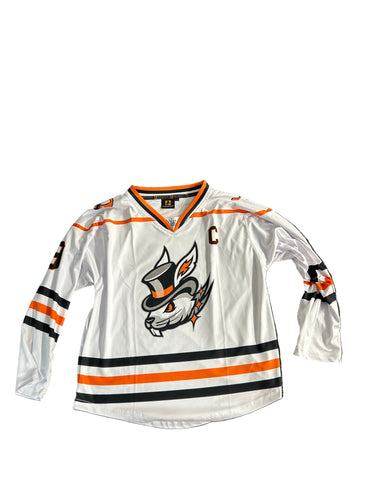 Jonny Ruiz #19 White Jersey-Youth