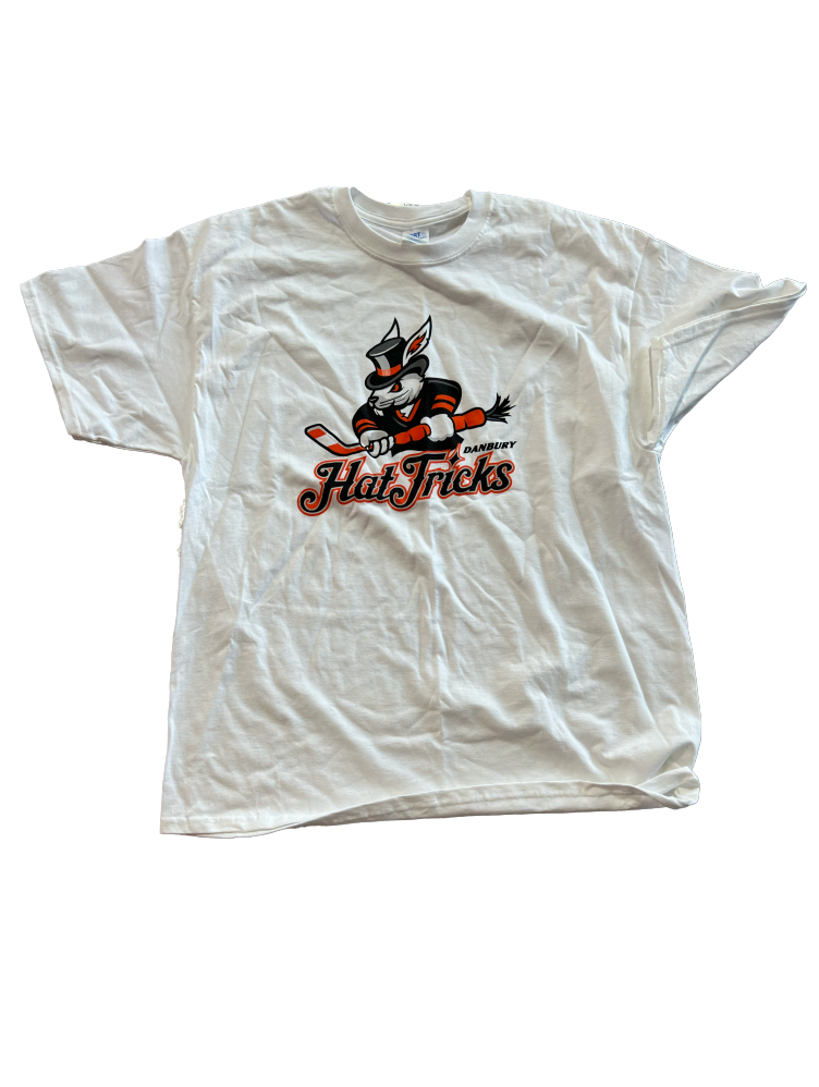 Danbury Hat Tricks -Carrot Stick- White T-Shirt