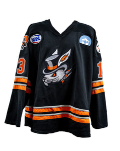 Black Danbury NAHL Jerseys