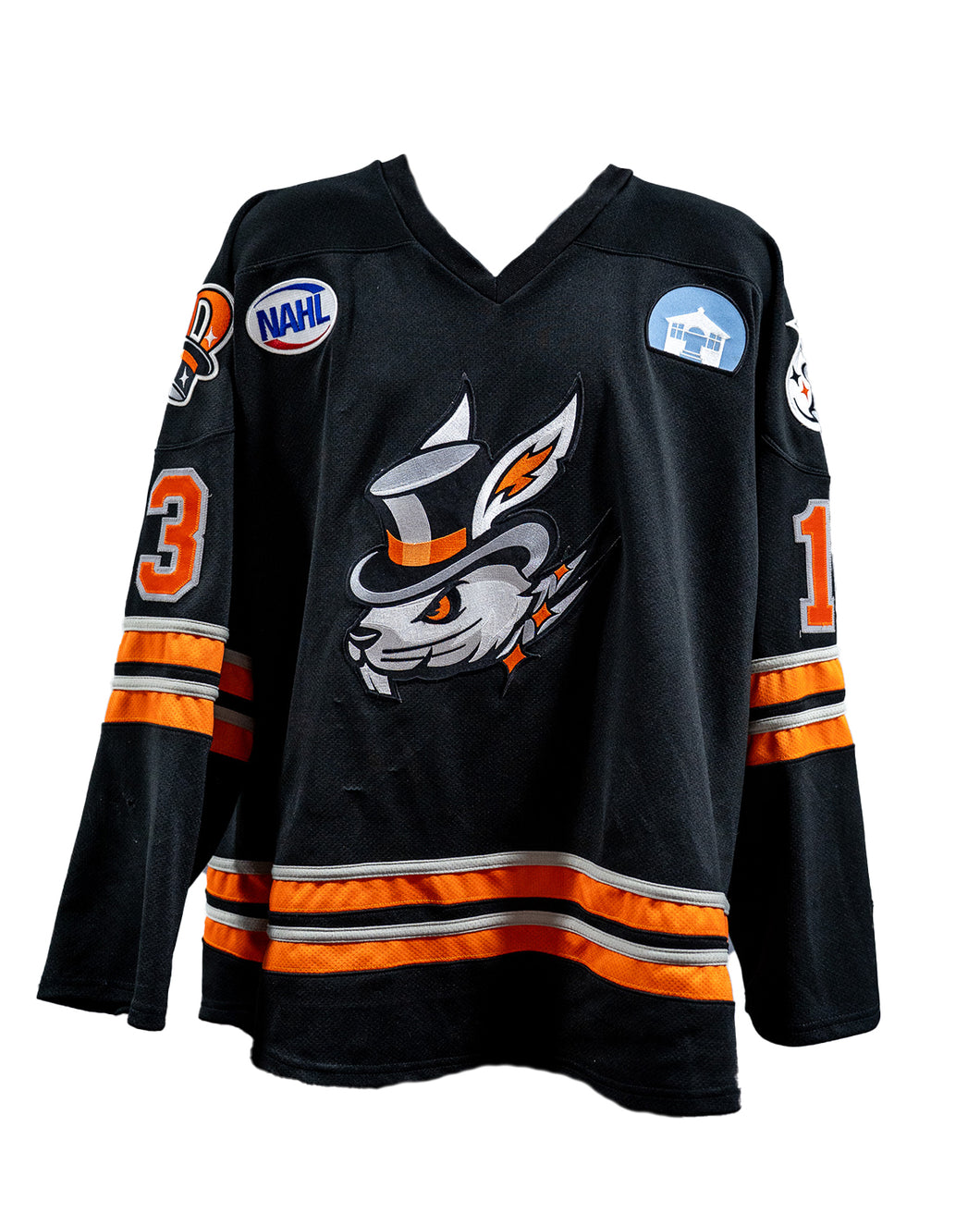 Black Danbury NAHL Jerseys