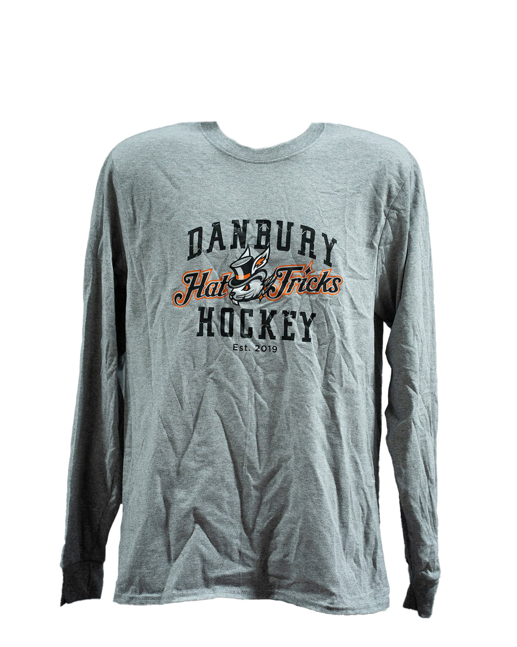 Danbury Hat Tricks Gray Long Sleeve T Shirt