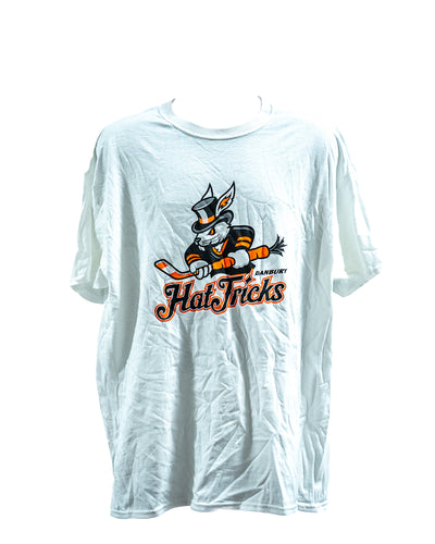 Danbury Hat Tricks -Carrot Stick- White T-Shirt