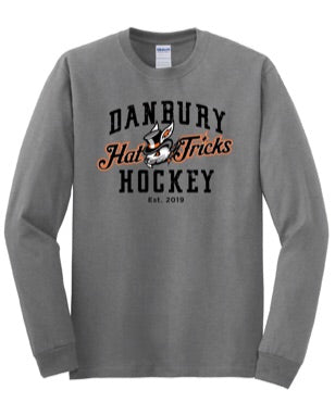 Danbury Hat Tricks Gray Long Sleeve T Shirt