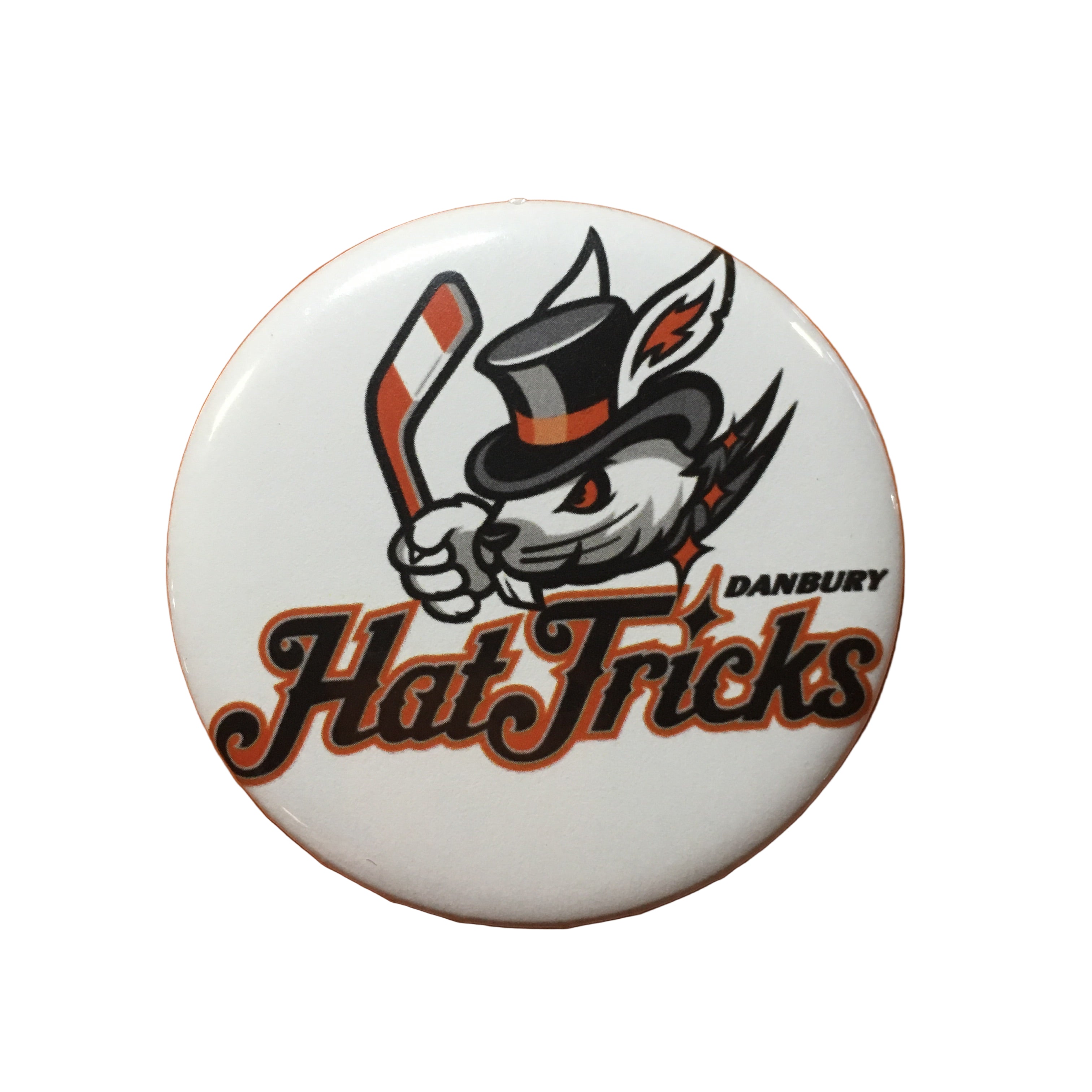 Danbury Hat Tricks Button